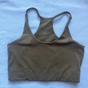 Girlfriend Collective Beachwood Cleo Halter Bra size Small